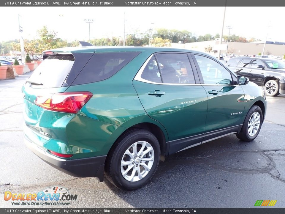 2019 Chevrolet Equinox LT AWD Ivy Green Metallic / Jet Black Photo #9