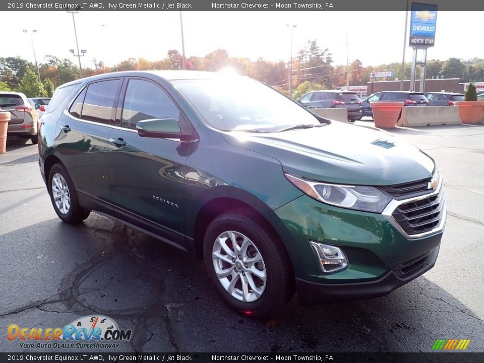 2019 Chevrolet Equinox LT AWD Ivy Green Metallic / Jet Black Photo #11