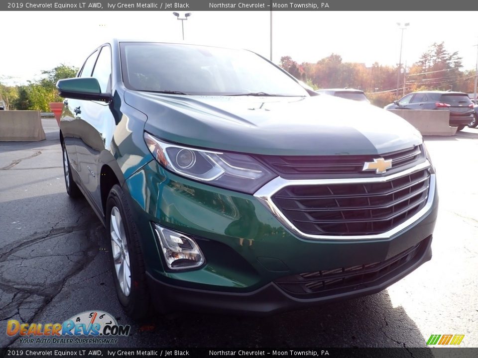 2019 Chevrolet Equinox LT AWD Ivy Green Metallic / Jet Black Photo #12