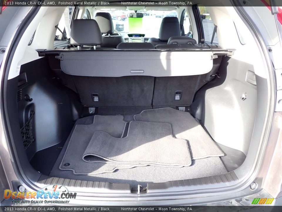 2013 Honda CR-V EX-L AWD Polished Metal Metallic / Black Photo #7