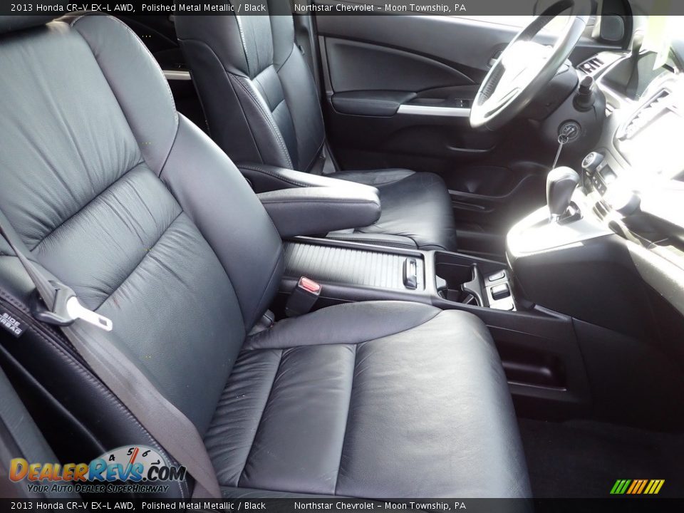 2013 Honda CR-V EX-L AWD Polished Metal Metallic / Black Photo #15