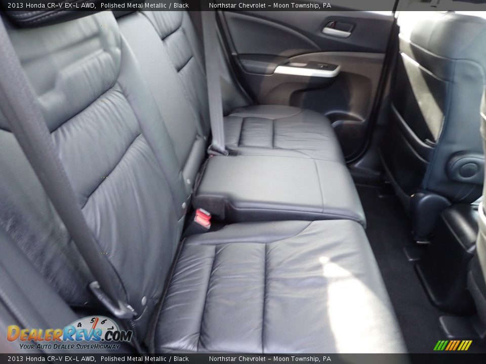 2013 Honda CR-V EX-L AWD Polished Metal Metallic / Black Photo #18