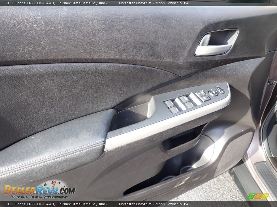 2013 Honda CR-V EX-L AWD Polished Metal Metallic / Black Photo #22