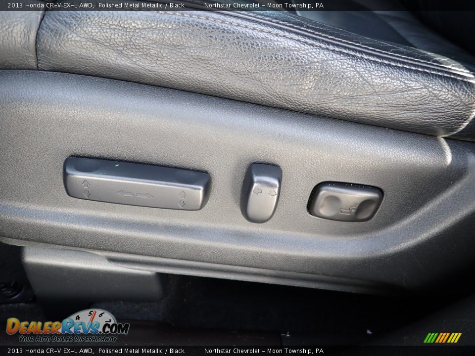 2013 Honda CR-V EX-L AWD Polished Metal Metallic / Black Photo #23