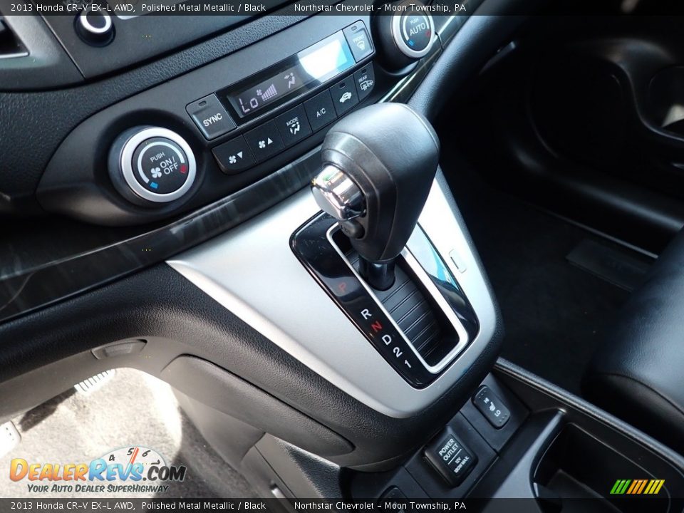 2013 Honda CR-V EX-L AWD Polished Metal Metallic / Black Photo #26