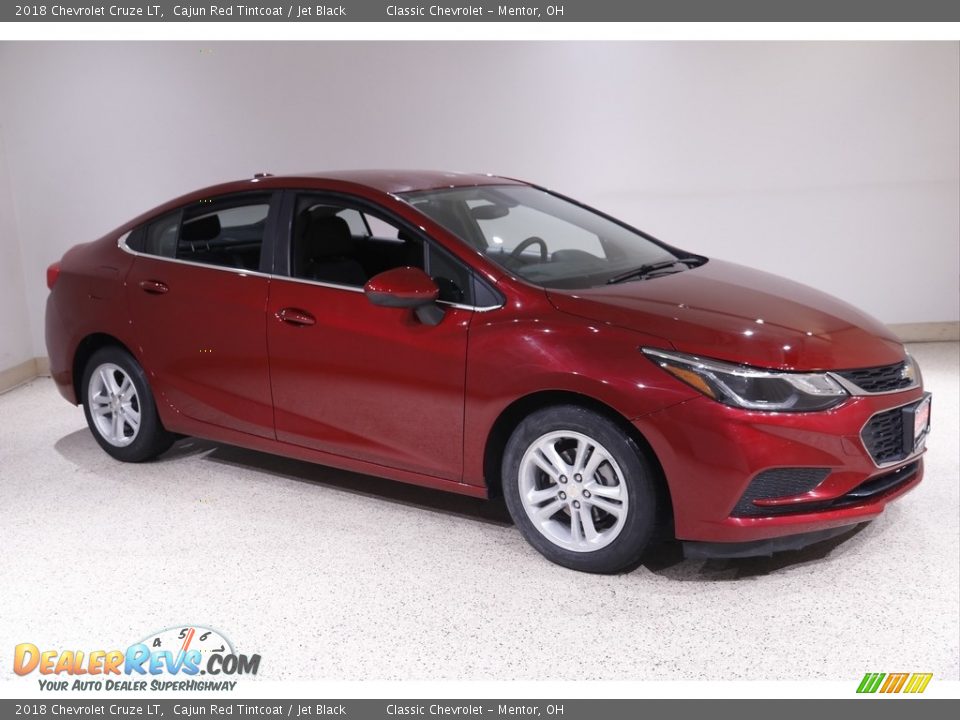 2018 Chevrolet Cruze LT Cajun Red Tintcoat / Jet Black Photo #1