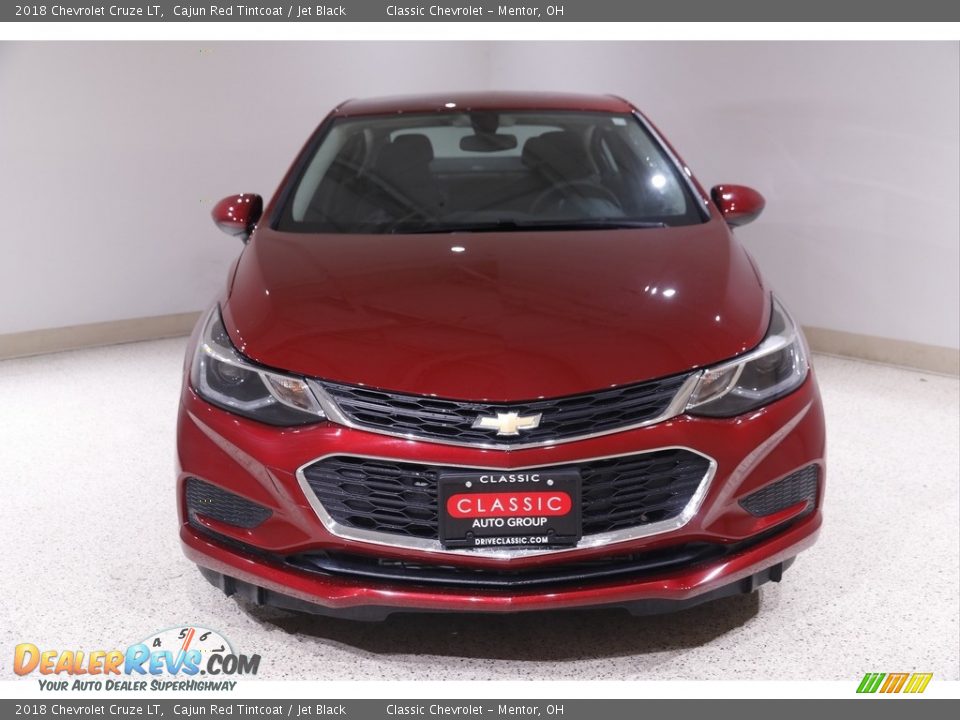 2018 Chevrolet Cruze LT Cajun Red Tintcoat / Jet Black Photo #2