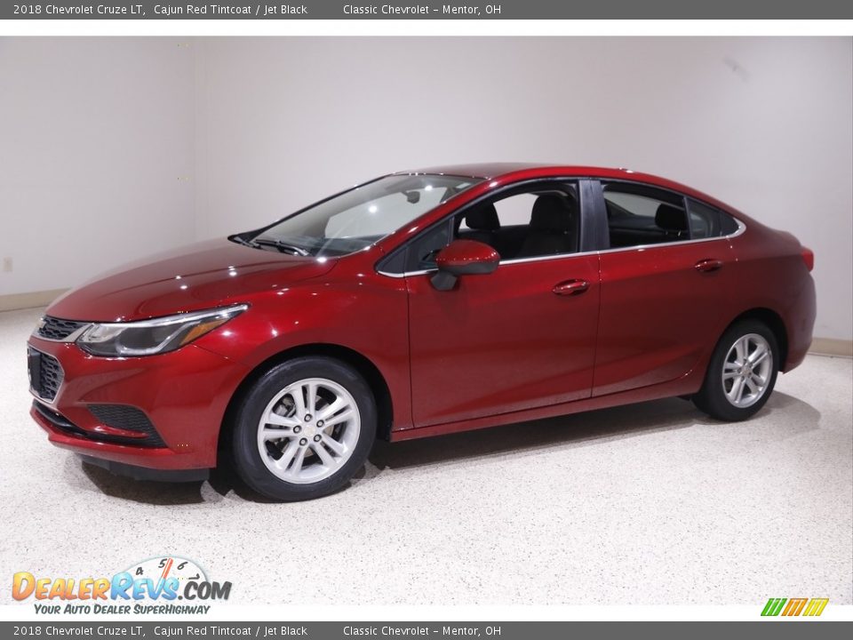 2018 Chevrolet Cruze LT Cajun Red Tintcoat / Jet Black Photo #3