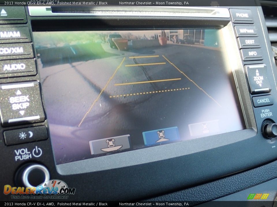 2013 Honda CR-V EX-L AWD Polished Metal Metallic / Black Photo #30