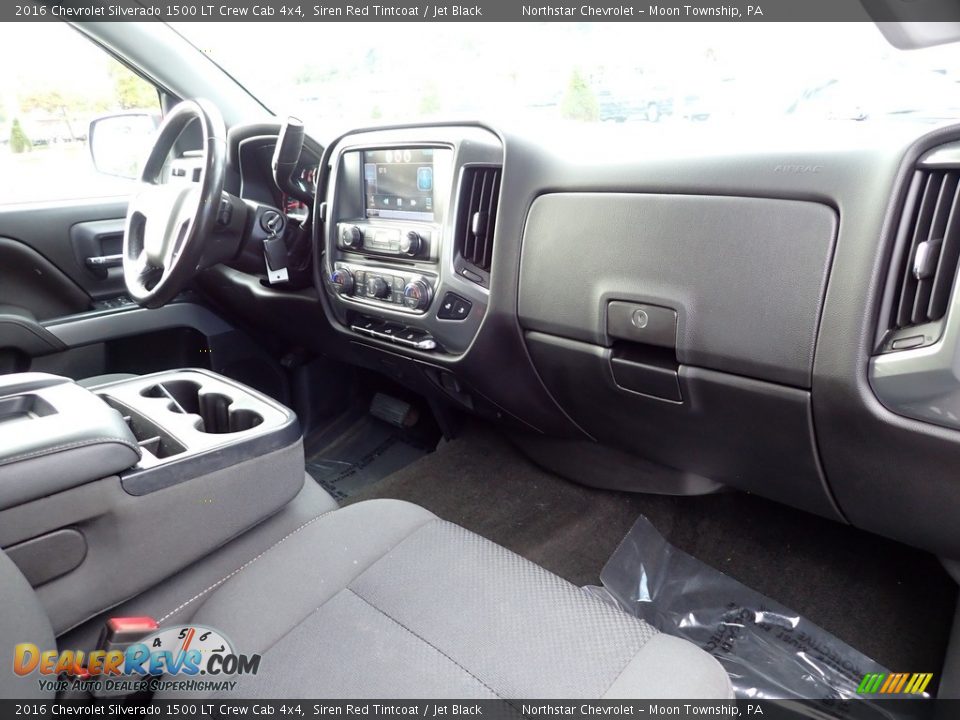 2016 Chevrolet Silverado 1500 LT Crew Cab 4x4 Siren Red Tintcoat / Jet Black Photo #15
