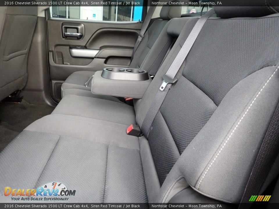 2016 Chevrolet Silverado 1500 LT Crew Cab 4x4 Siren Red Tintcoat / Jet Black Photo #19