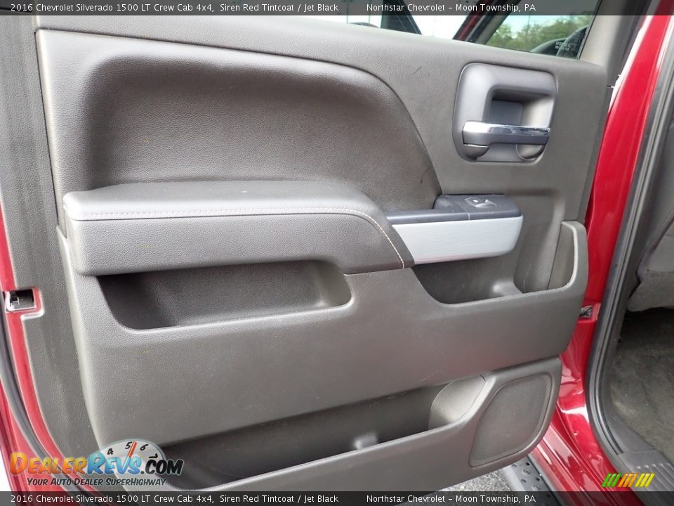 2016 Chevrolet Silverado 1500 LT Crew Cab 4x4 Siren Red Tintcoat / Jet Black Photo #21