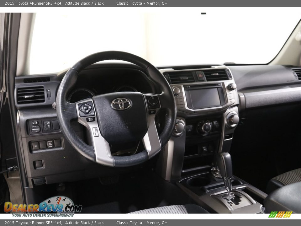 2015 Toyota 4Runner SR5 4x4 Attitude Black / Black Photo #6