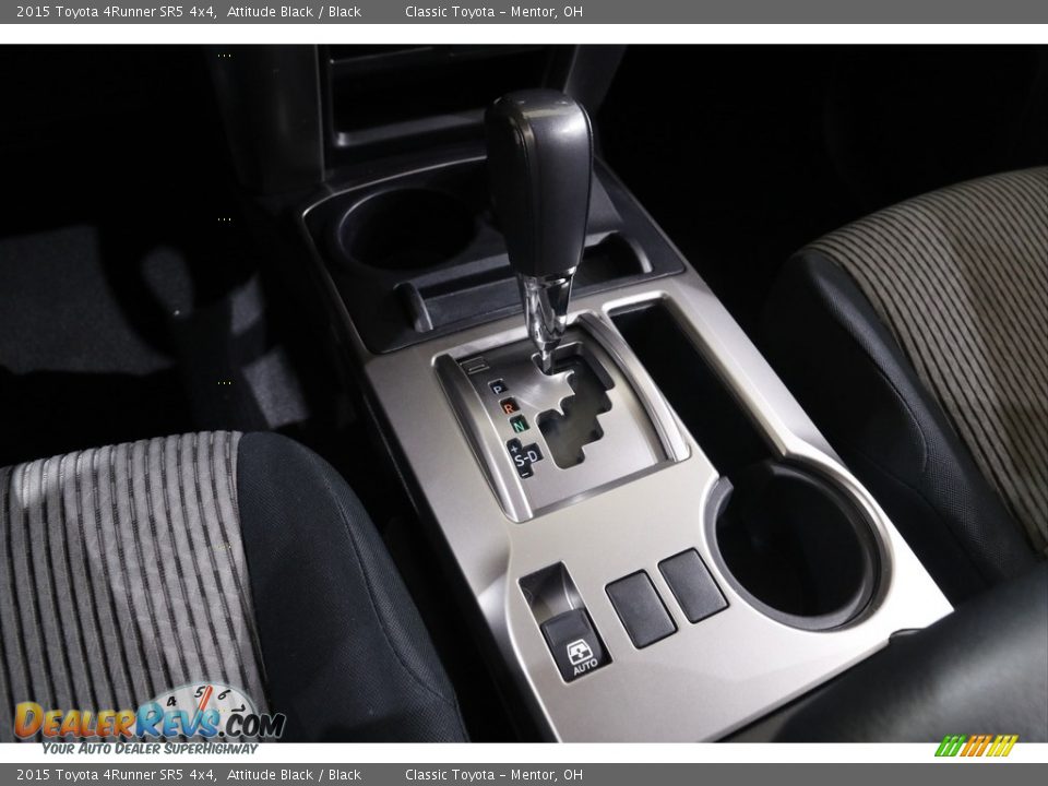 2015 Toyota 4Runner SR5 4x4 Attitude Black / Black Photo #14
