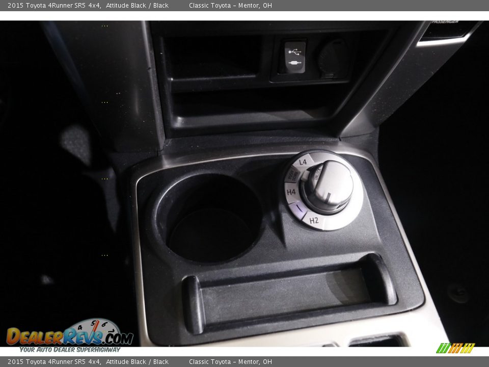 2015 Toyota 4Runner SR5 4x4 Attitude Black / Black Photo #15