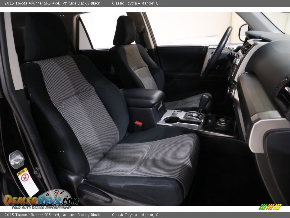 2015 Toyota 4Runner SR5 4x4 Attitude Black / Black Photo #16