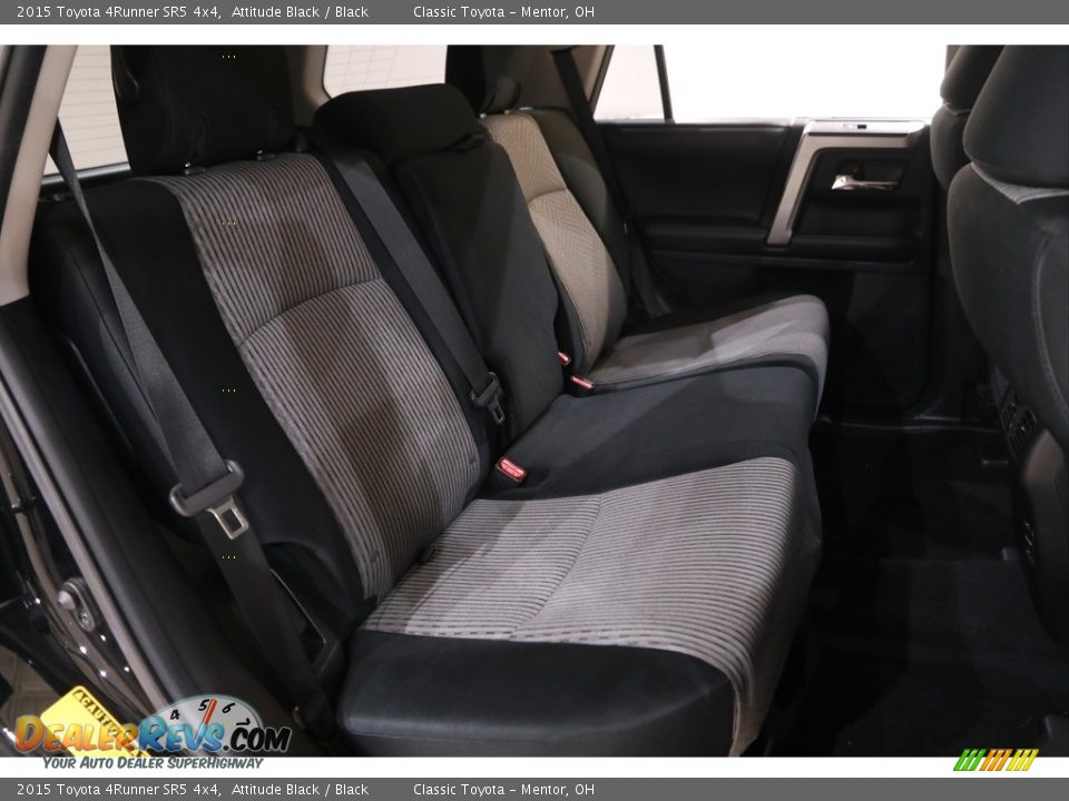 2015 Toyota 4Runner SR5 4x4 Attitude Black / Black Photo #17