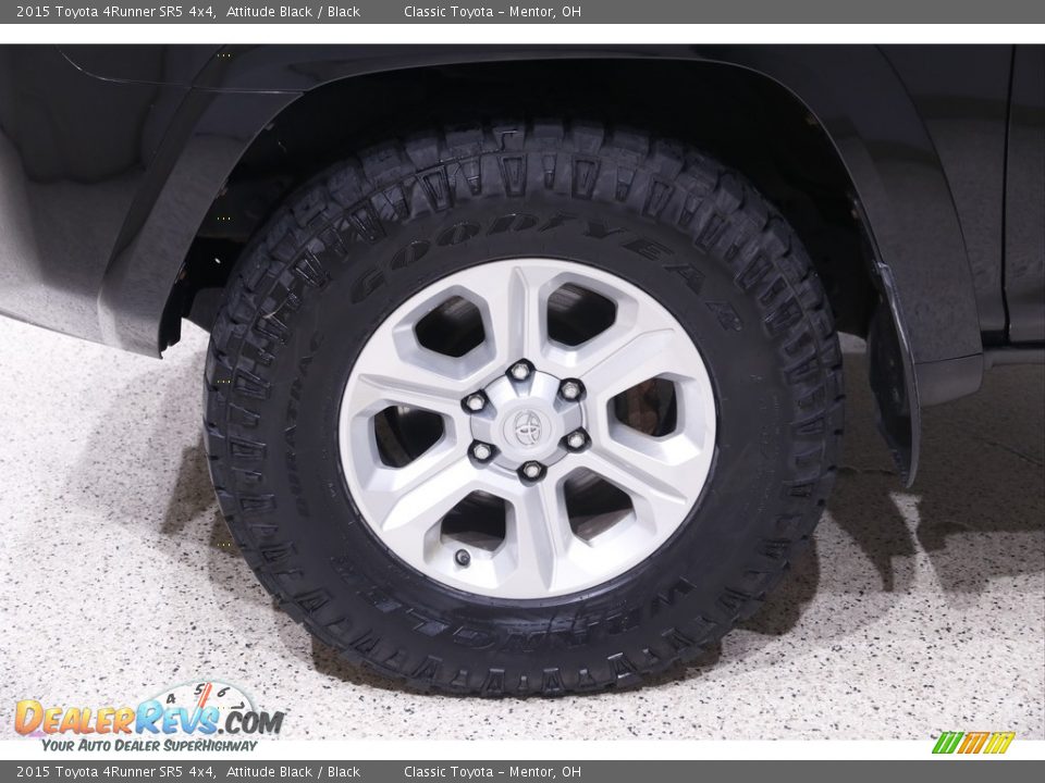2015 Toyota 4Runner SR5 4x4 Attitude Black / Black Photo #21