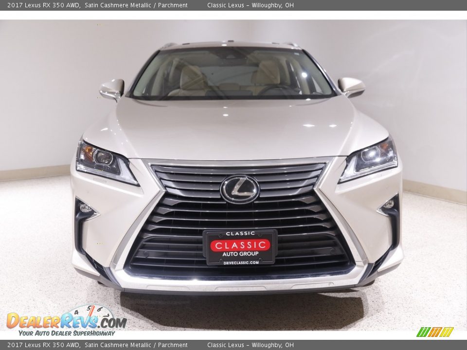 2017 Lexus RX 350 AWD Satin Cashmere Metallic / Parchment Photo #2