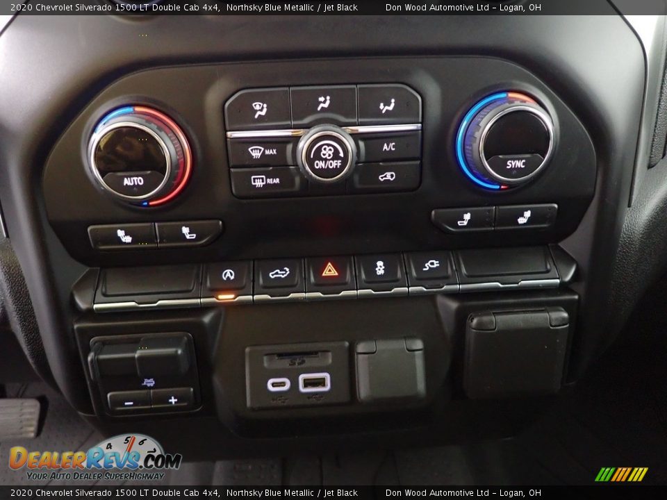 2020 Chevrolet Silverado 1500 LT Double Cab 4x4 Northsky Blue Metallic / Jet Black Photo #3