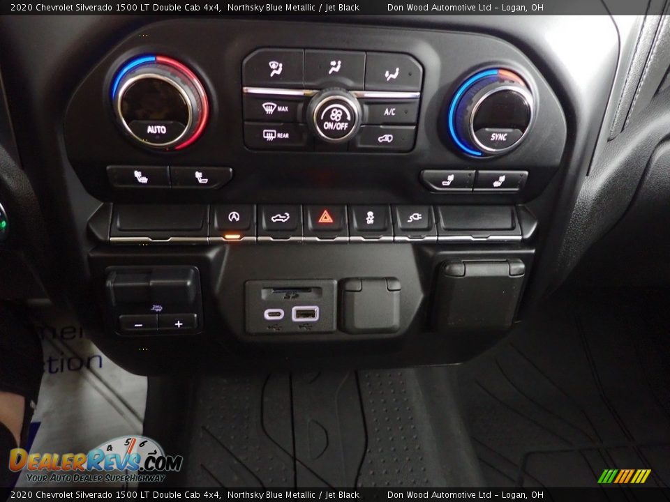 2020 Chevrolet Silverado 1500 LT Double Cab 4x4 Northsky Blue Metallic / Jet Black Photo #4
