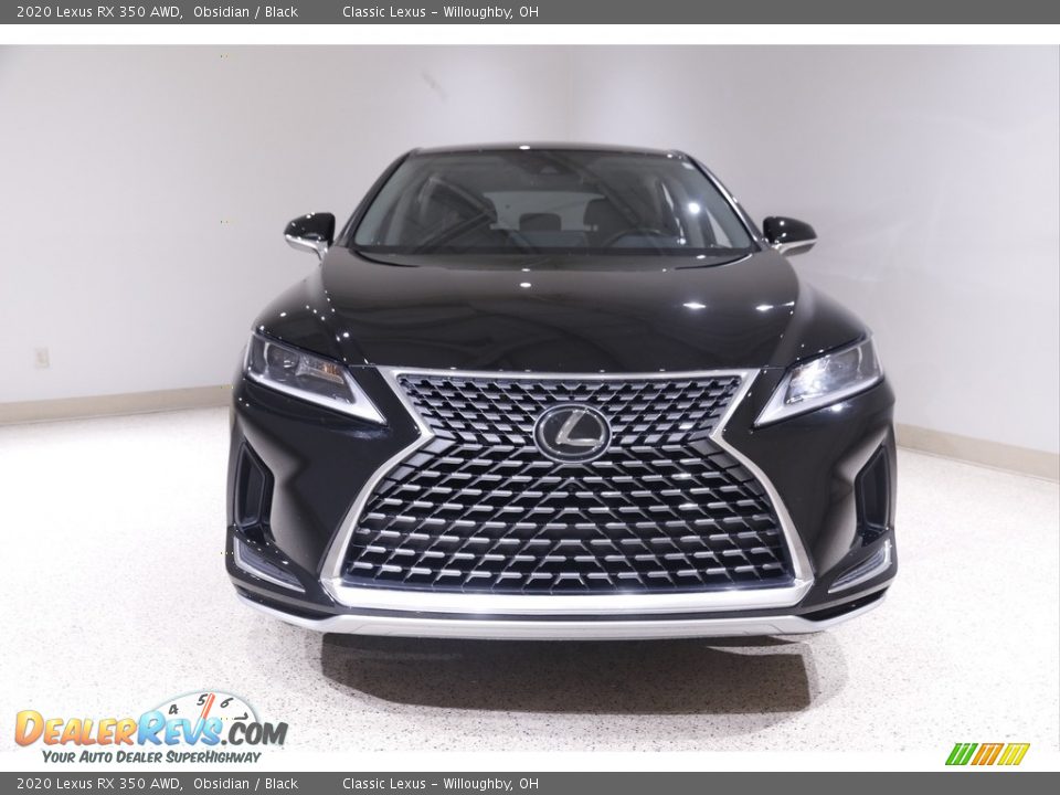 2020 Lexus RX 350 AWD Obsidian / Black Photo #2