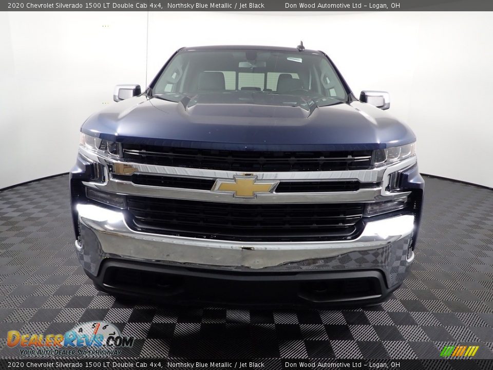 2020 Chevrolet Silverado 1500 LT Double Cab 4x4 Northsky Blue Metallic / Jet Black Photo #7