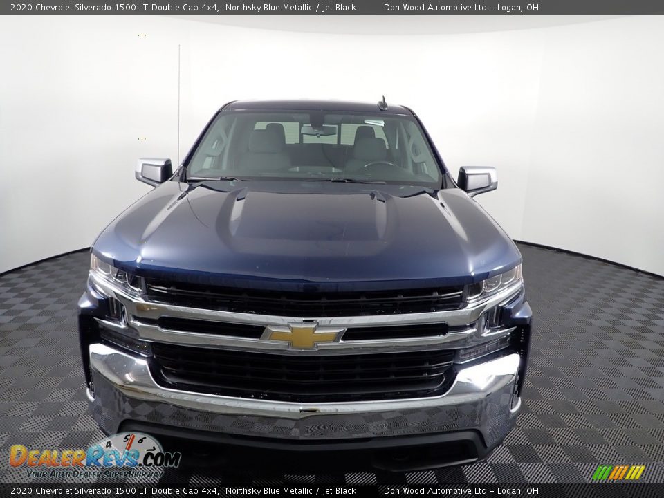 2020 Chevrolet Silverado 1500 LT Double Cab 4x4 Northsky Blue Metallic / Jet Black Photo #8