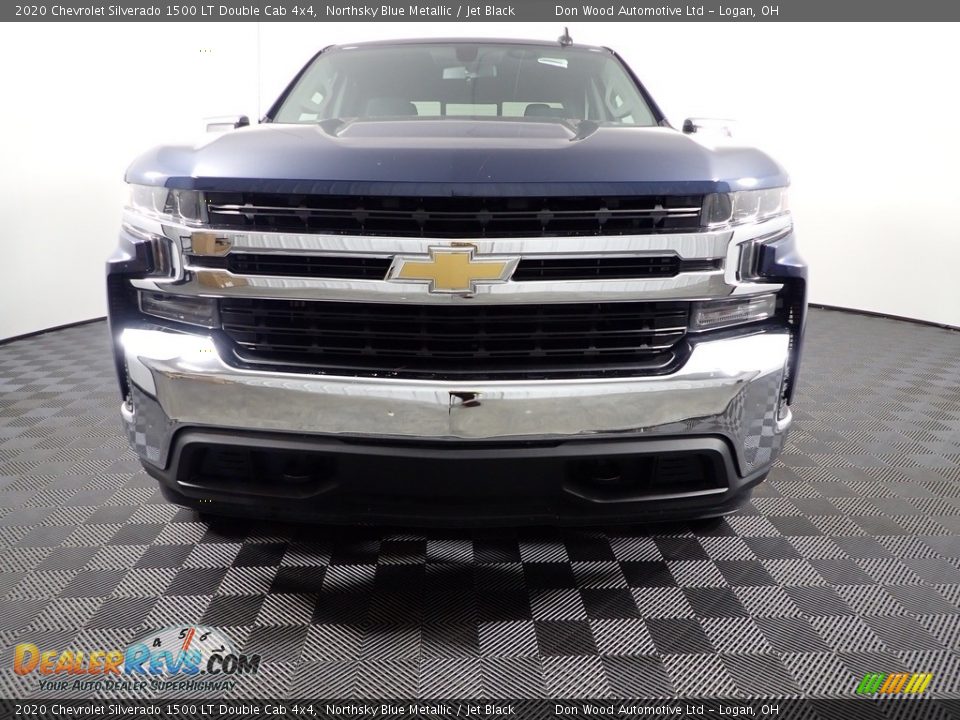 2020 Chevrolet Silverado 1500 LT Double Cab 4x4 Northsky Blue Metallic / Jet Black Photo #9
