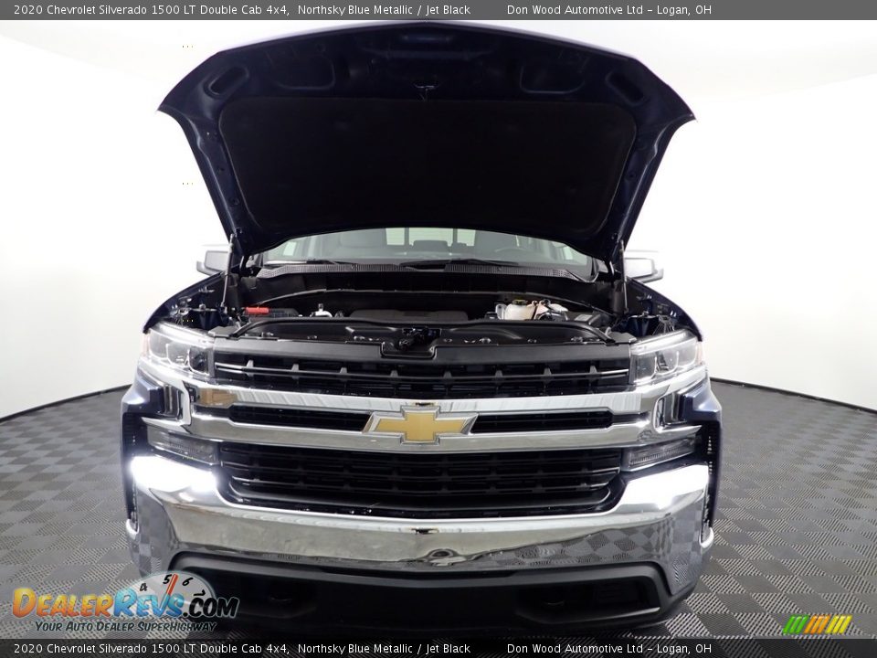 2020 Chevrolet Silverado 1500 LT Double Cab 4x4 Northsky Blue Metallic / Jet Black Photo #10