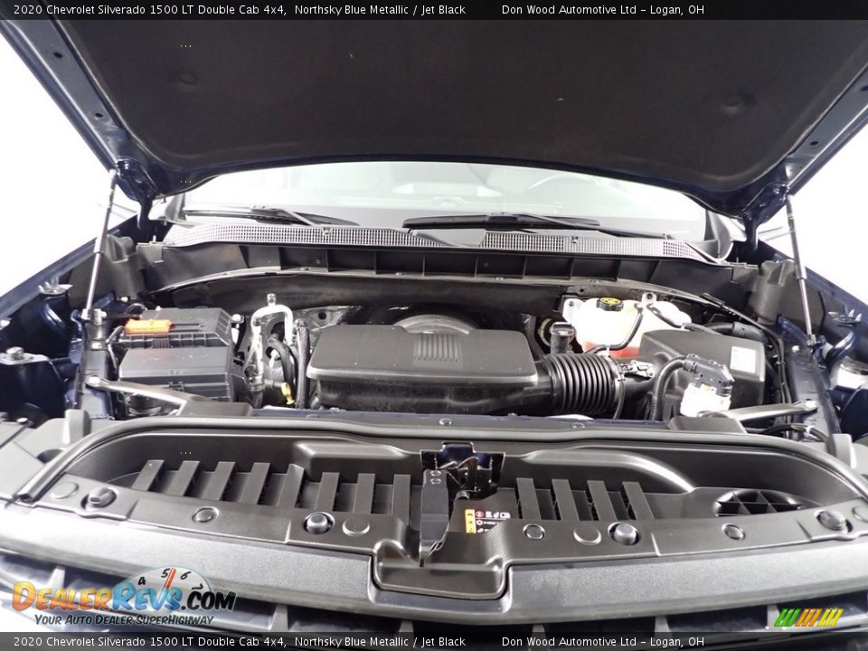 2020 Chevrolet Silverado 1500 LT Double Cab 4x4 Northsky Blue Metallic / Jet Black Photo #11