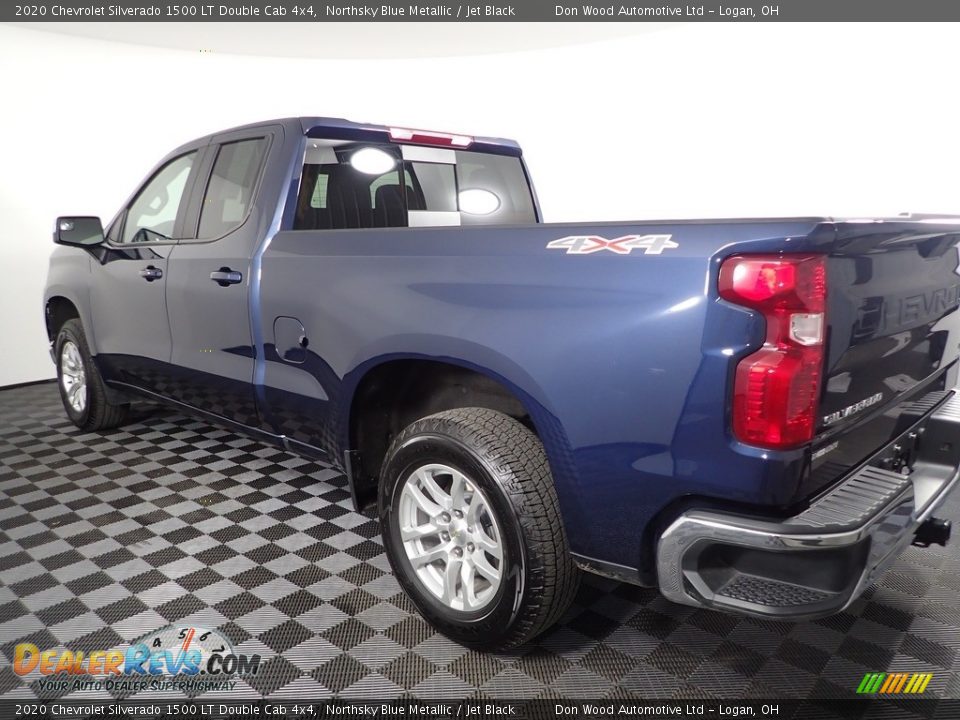 2020 Chevrolet Silverado 1500 LT Double Cab 4x4 Northsky Blue Metallic / Jet Black Photo #15