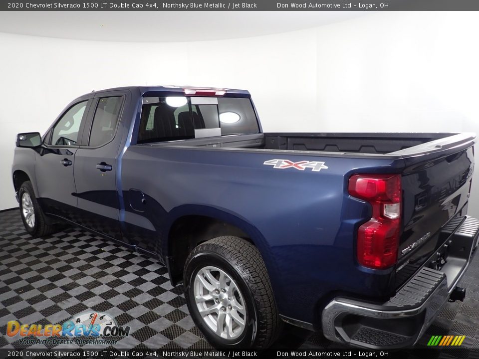 2020 Chevrolet Silverado 1500 LT Double Cab 4x4 Northsky Blue Metallic / Jet Black Photo #16