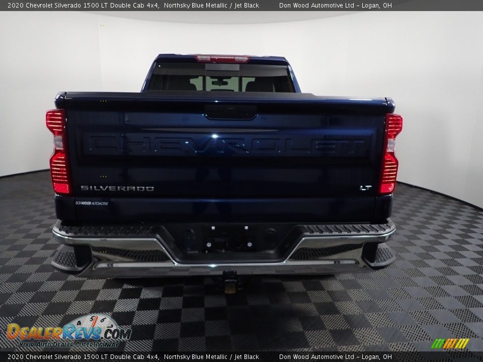 2020 Chevrolet Silverado 1500 LT Double Cab 4x4 Northsky Blue Metallic / Jet Black Photo #17
