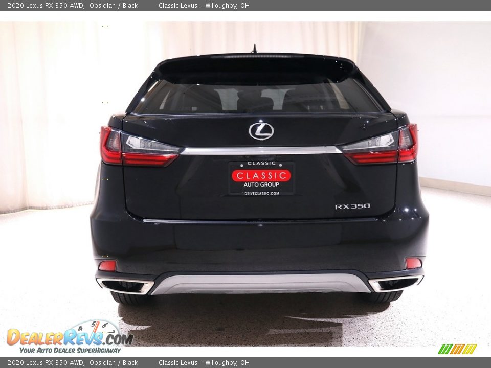 2020 Lexus RX 350 AWD Obsidian / Black Photo #18