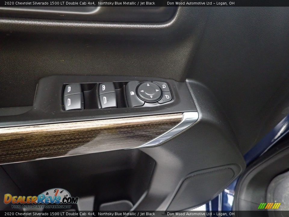 2020 Chevrolet Silverado 1500 LT Double Cab 4x4 Northsky Blue Metallic / Jet Black Photo #24