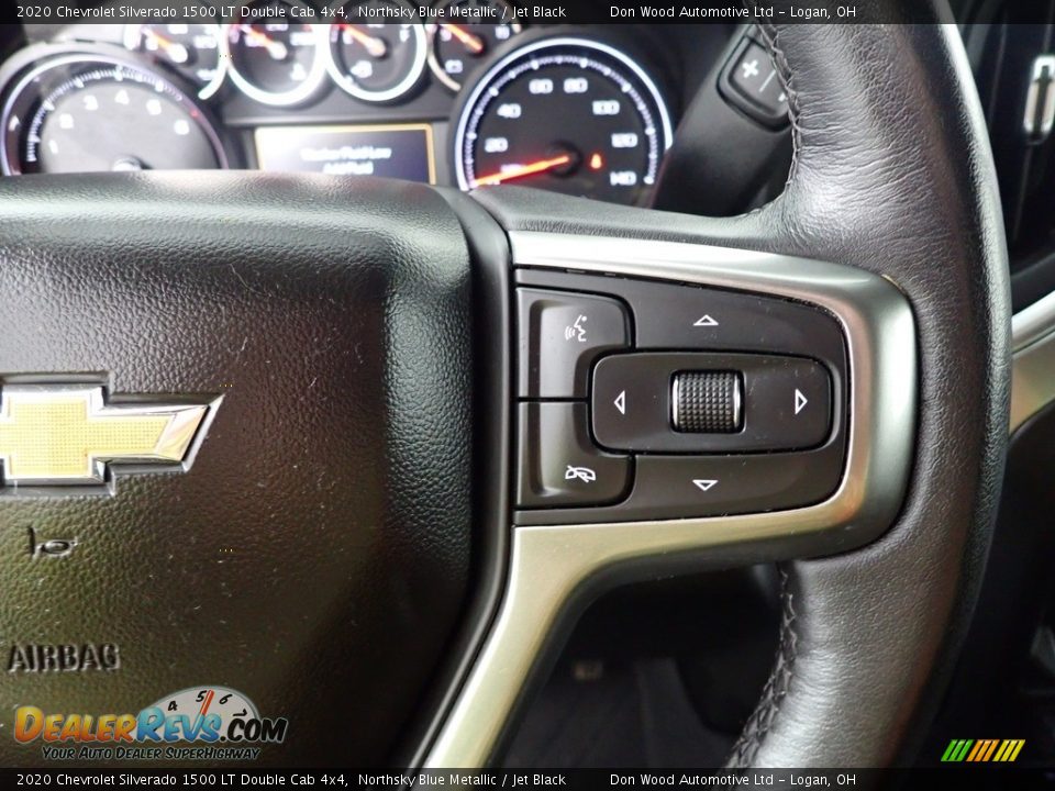 2020 Chevrolet Silverado 1500 LT Double Cab 4x4 Northsky Blue Metallic / Jet Black Photo #29