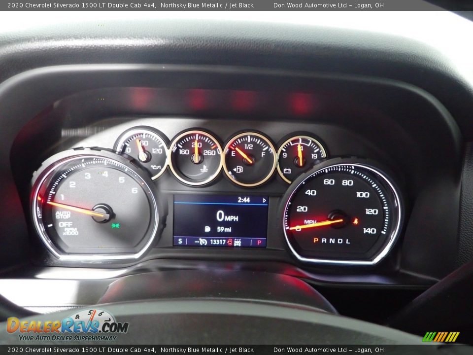2020 Chevrolet Silverado 1500 LT Double Cab 4x4 Northsky Blue Metallic / Jet Black Photo #30