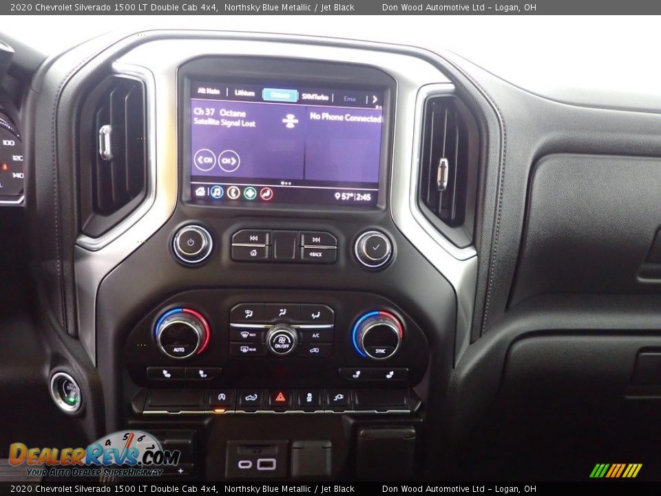 2020 Chevrolet Silverado 1500 LT Double Cab 4x4 Northsky Blue Metallic / Jet Black Photo #31