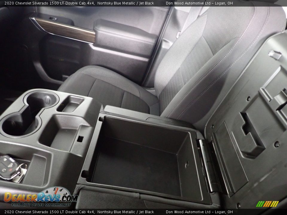 2020 Chevrolet Silverado 1500 LT Double Cab 4x4 Northsky Blue Metallic / Jet Black Photo #34