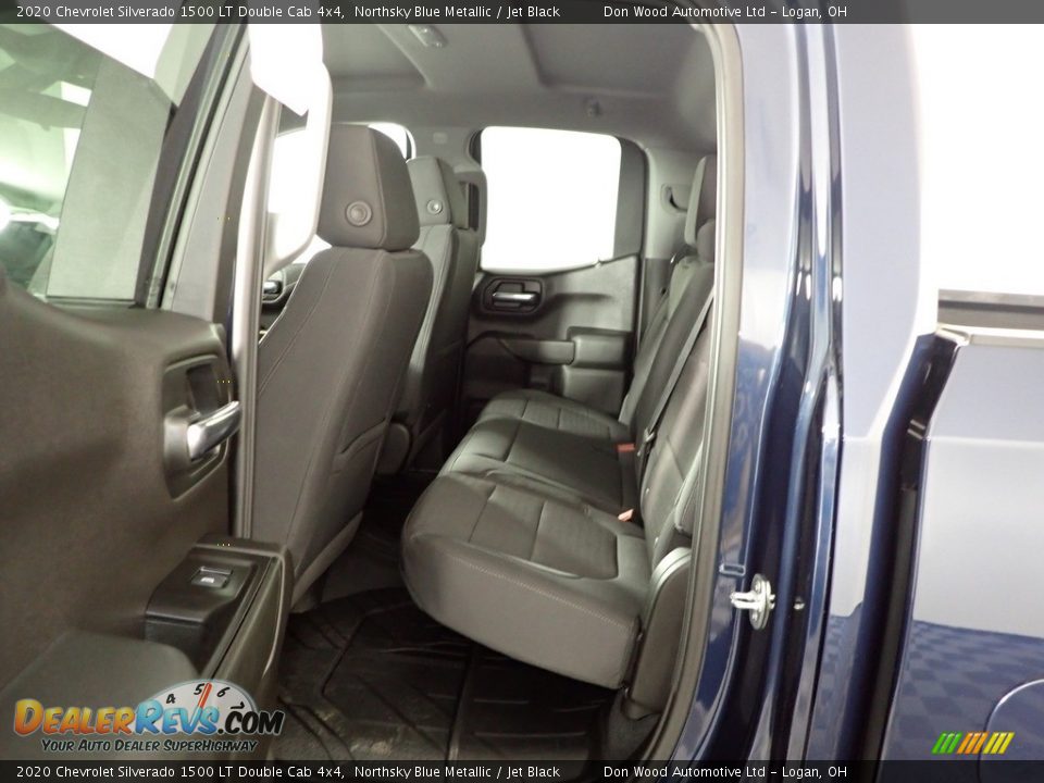 2020 Chevrolet Silverado 1500 LT Double Cab 4x4 Northsky Blue Metallic / Jet Black Photo #36