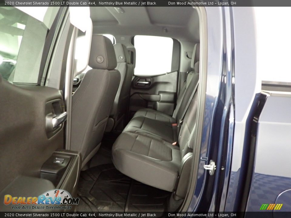 2020 Chevrolet Silverado 1500 LT Double Cab 4x4 Northsky Blue Metallic / Jet Black Photo #36