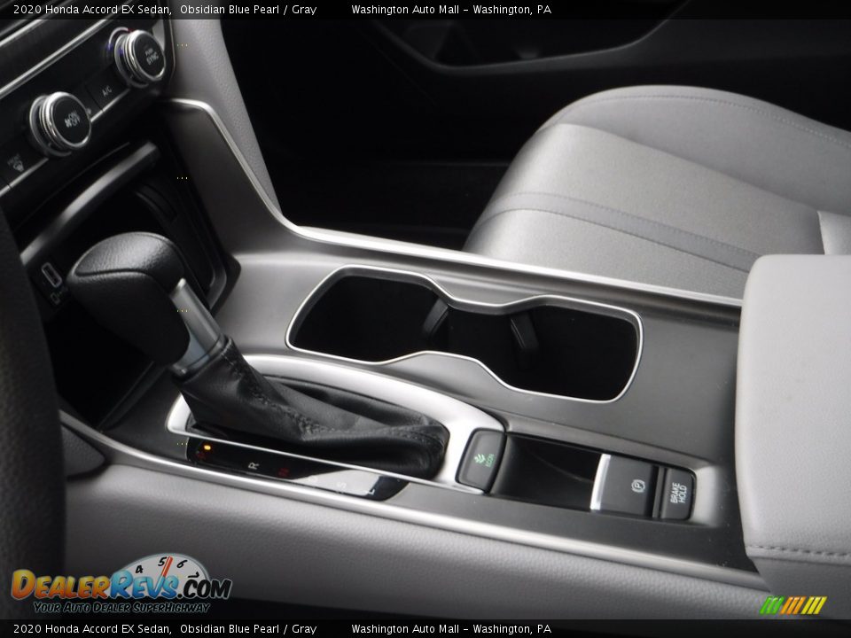 2020 Honda Accord EX Sedan Obsidian Blue Pearl / Gray Photo #25