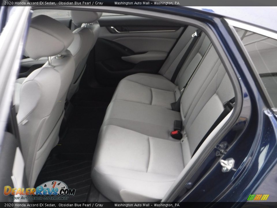 2020 Honda Accord EX Sedan Obsidian Blue Pearl / Gray Photo #29