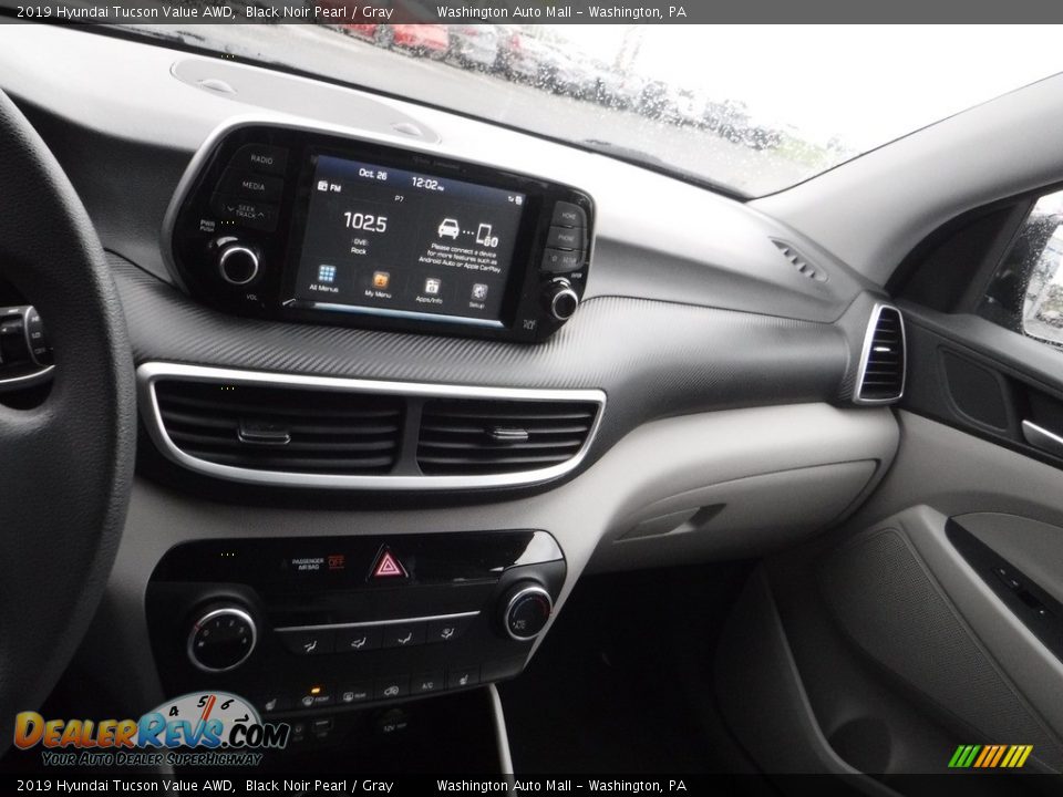 2019 Hyundai Tucson Value AWD Black Noir Pearl / Gray Photo #17