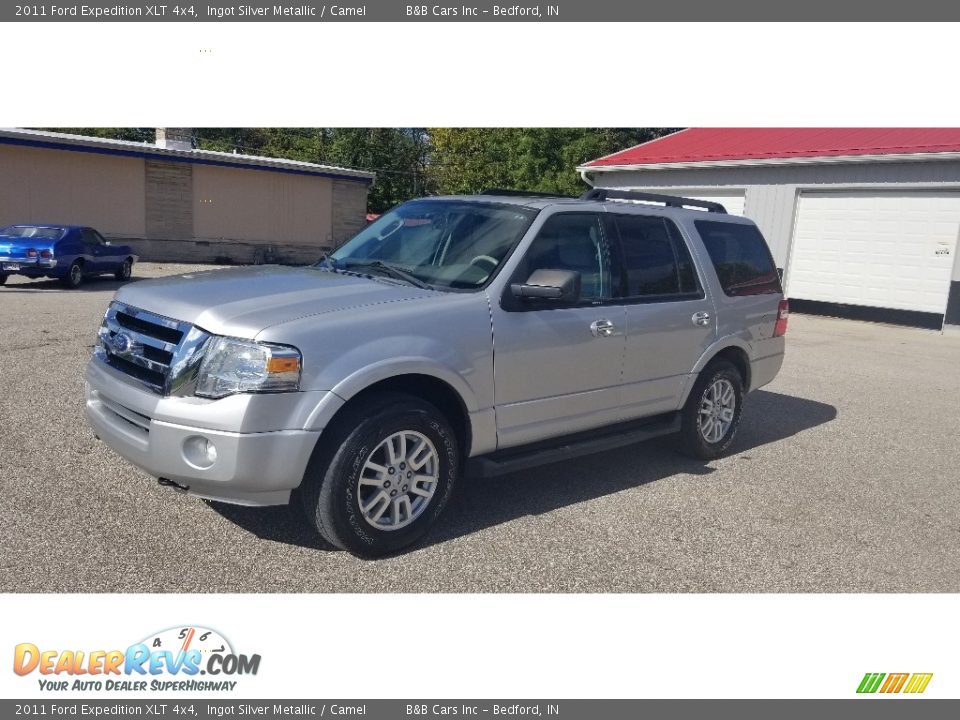 2011 Ford Expedition XLT 4x4 Ingot Silver Metallic / Camel Photo #1