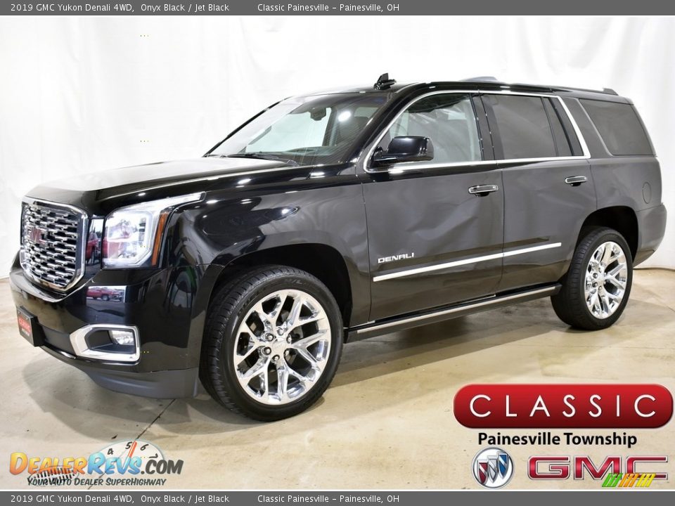 2019 GMC Yukon Denali 4WD Onyx Black / Jet Black Photo #1