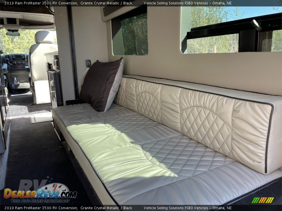 Black Interior - 2019 Ram ProMaster 3500 RV Conversion Photo #8