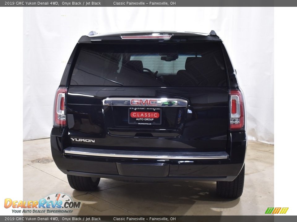 2019 GMC Yukon Denali 4WD Onyx Black / Jet Black Photo #3