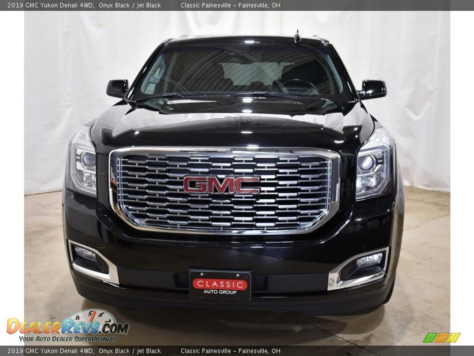 2019 GMC Yukon Denali 4WD Onyx Black / Jet Black Photo #4